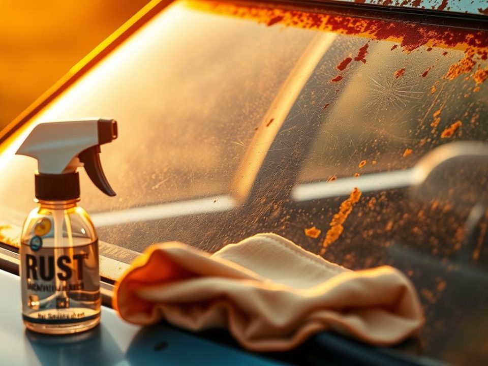 Windshield rust prevention