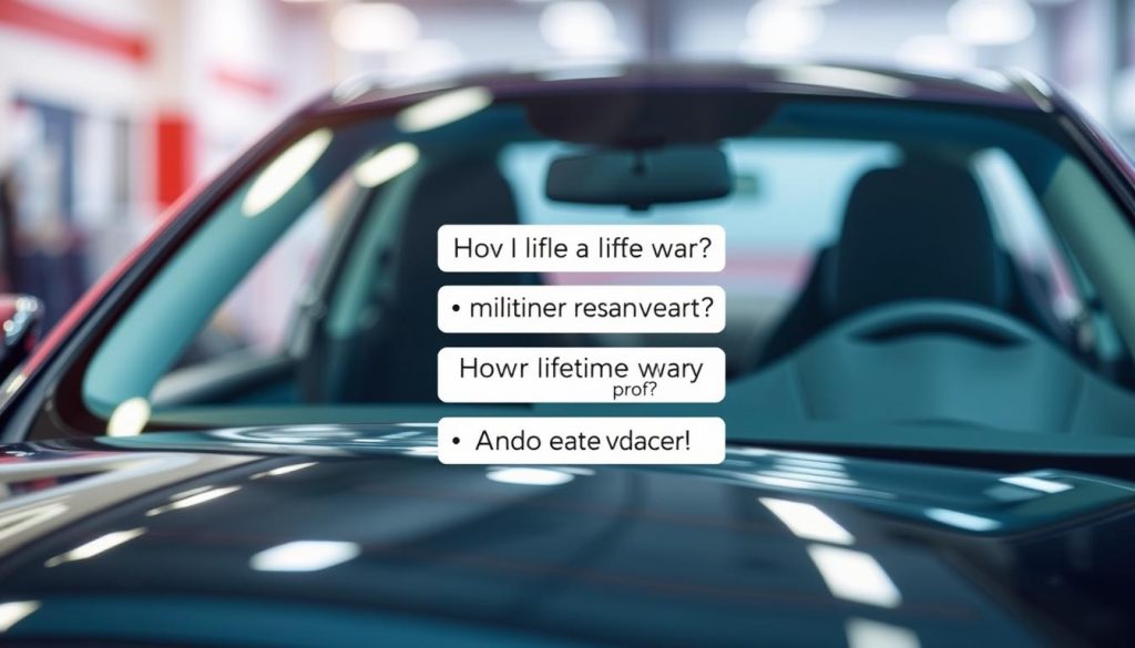 lifetime warranty auto glass FAQs