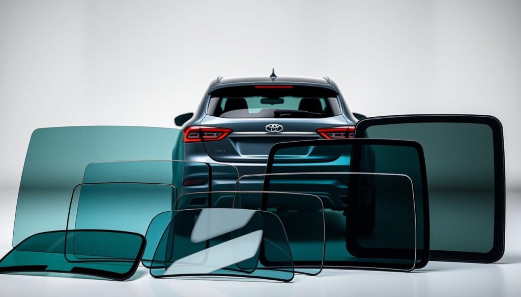 rear glass replacement types