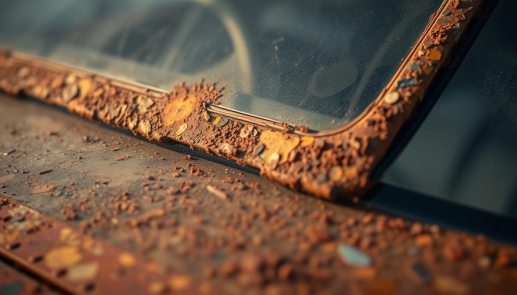 windshield rust prevention