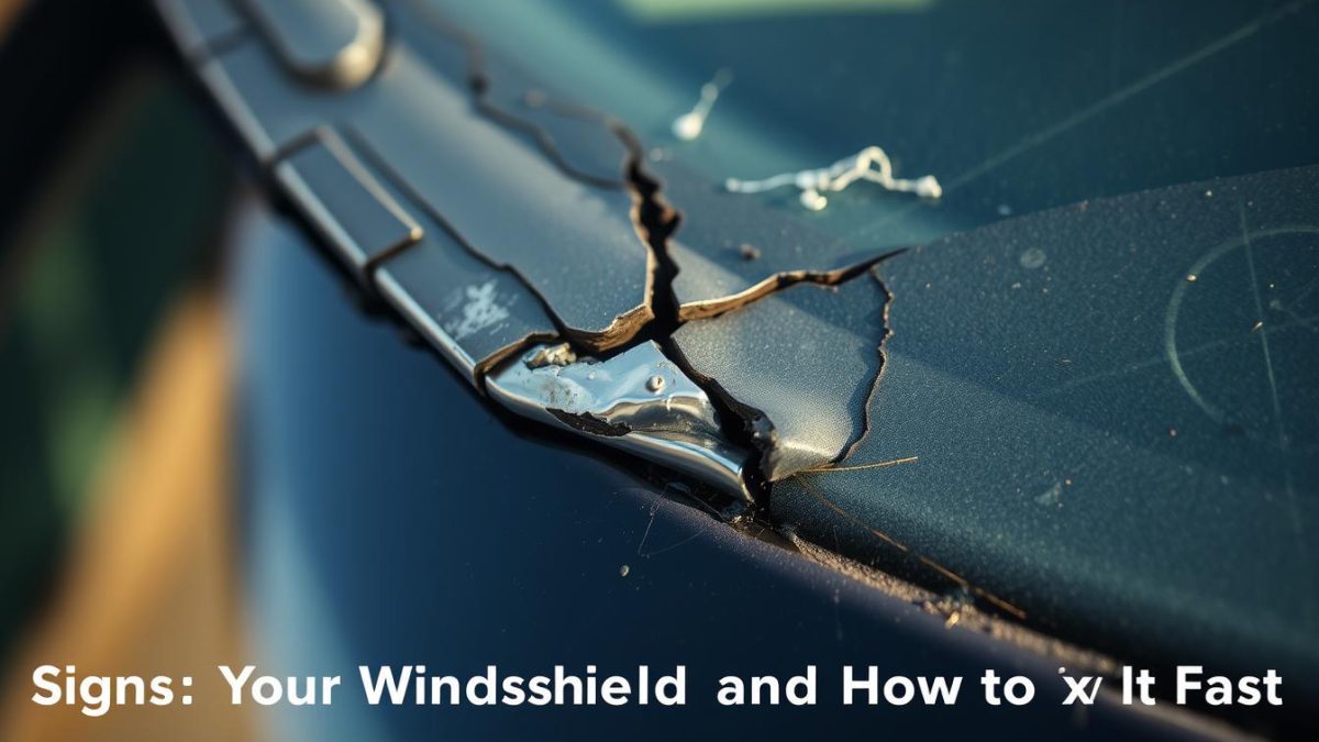 Auto glass leak repair