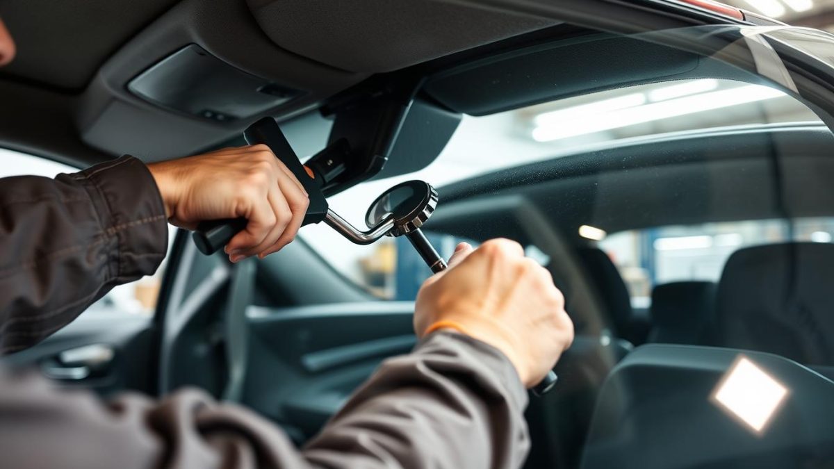 Auto glass replacement downtime