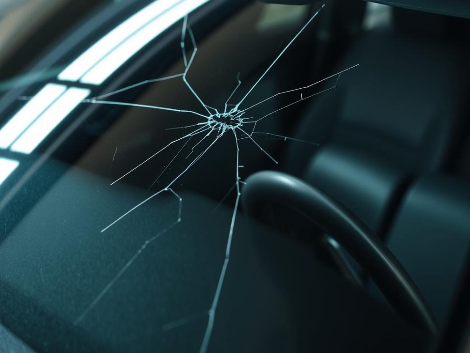 Bad windshield installation