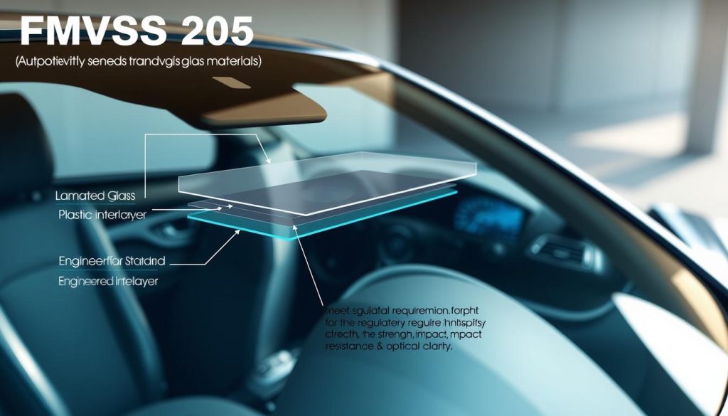 FMVSS 205 compliance for auto glass