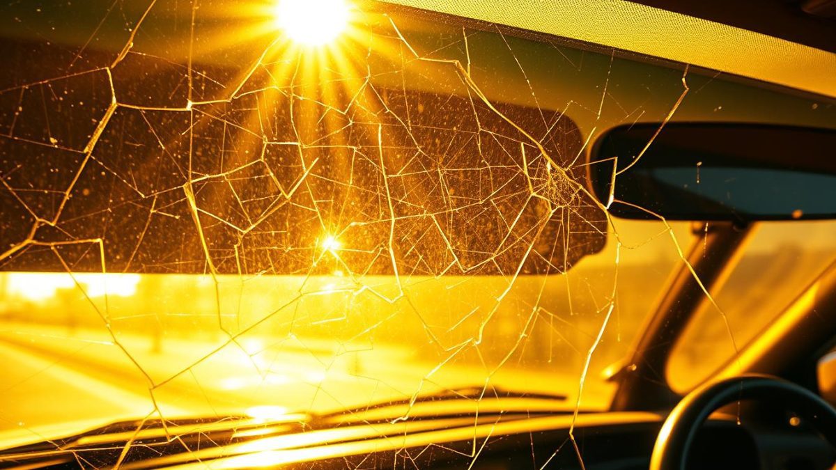 UV damage to windshields