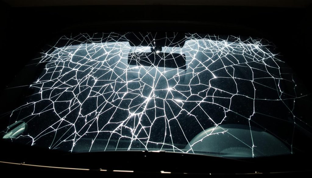 windshield damage windshield damage