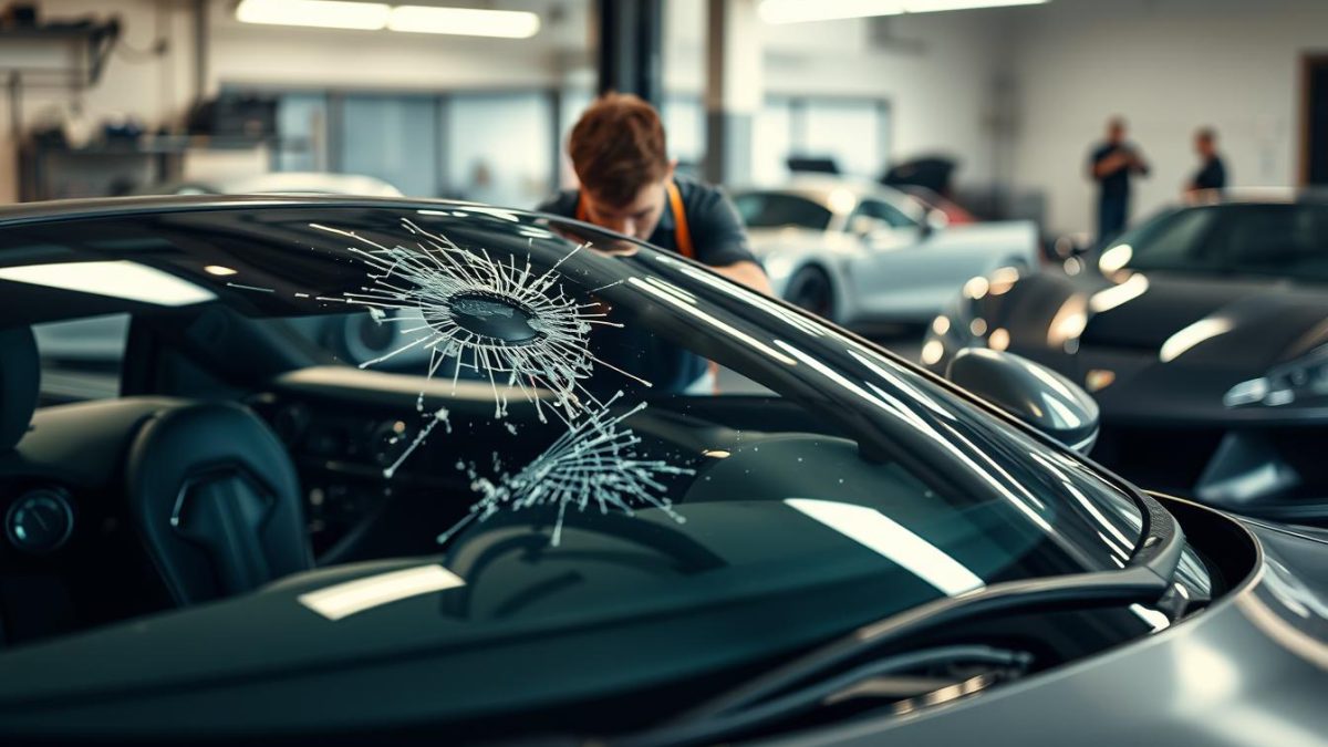 Auto glass repair for luxury cars