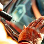 Car wash windshield damage