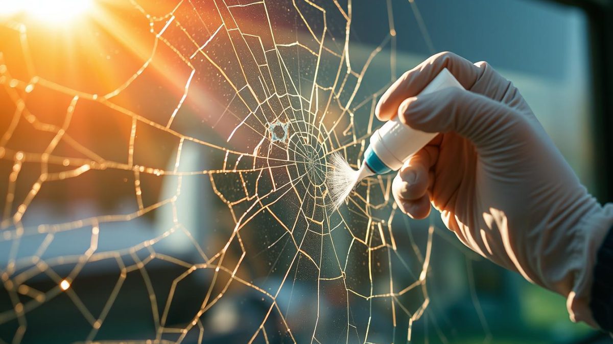 RV windshield repair