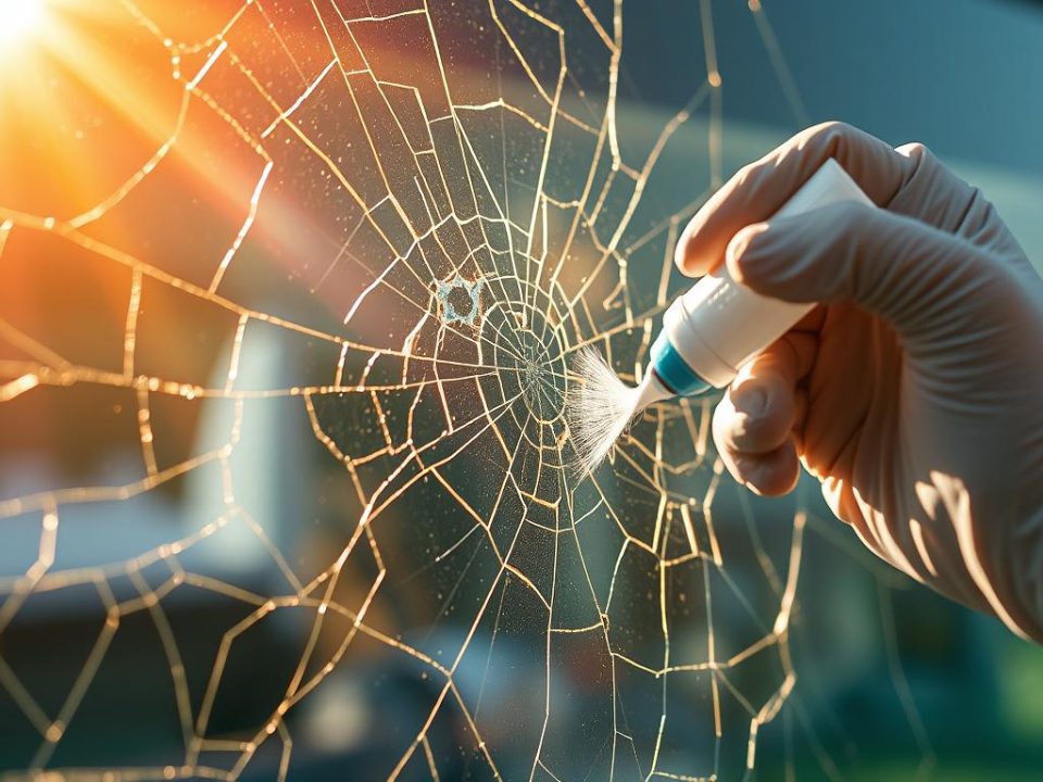 RV windshield repair