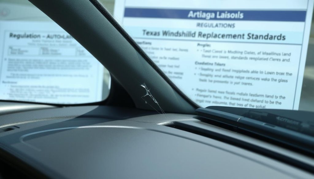 Texas windshield replacement standards