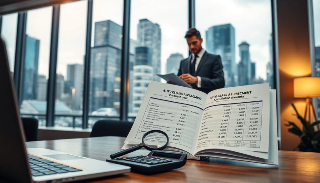 auto glass replacement cost savings