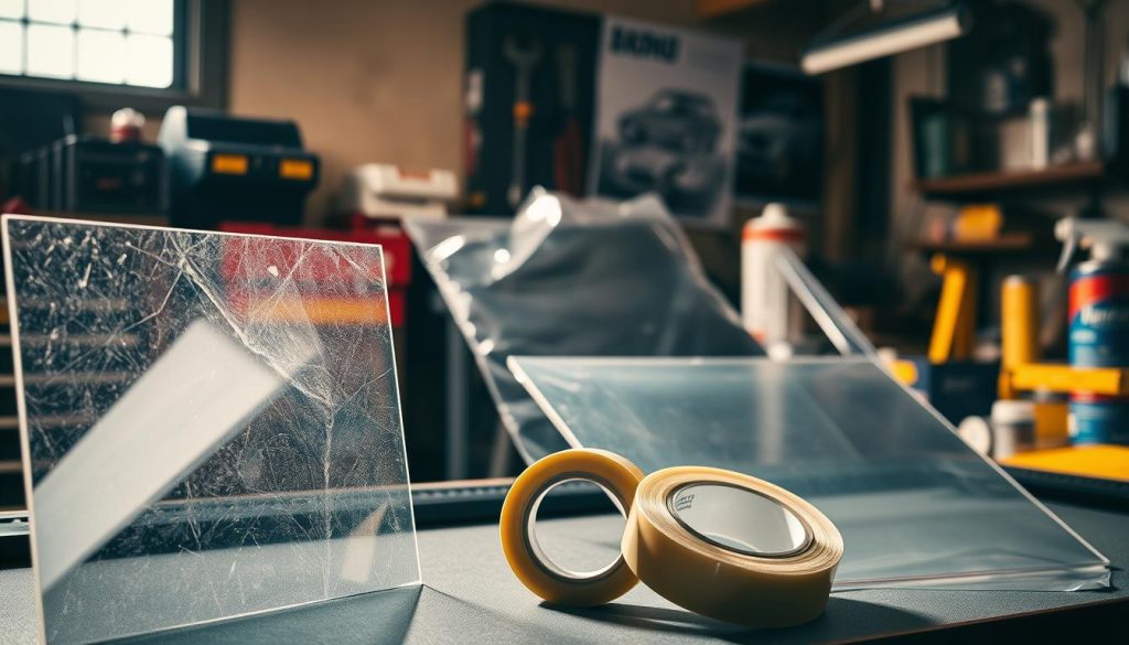 emergency repair tips for broken car windows