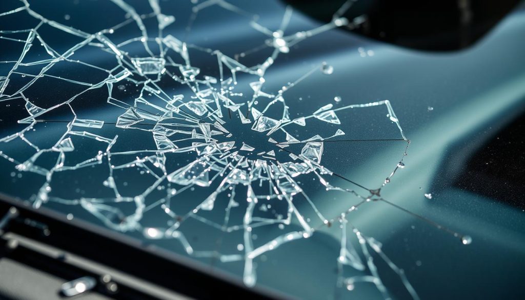 gravel damage to windshields