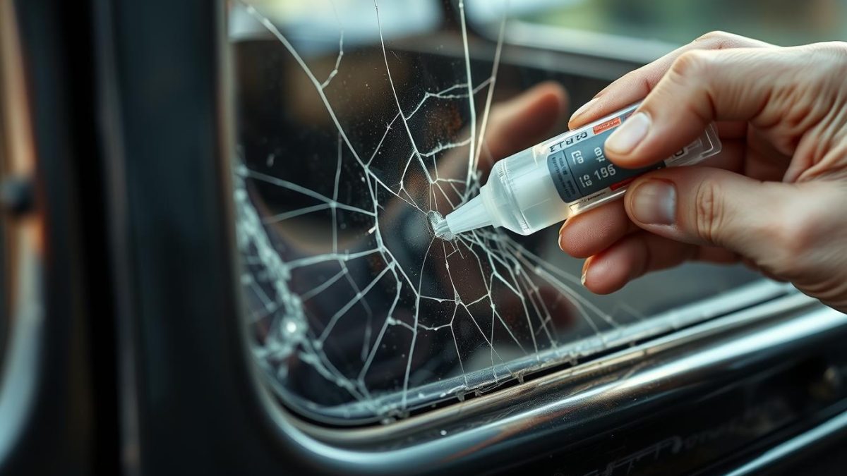 Antique vehicle window repair