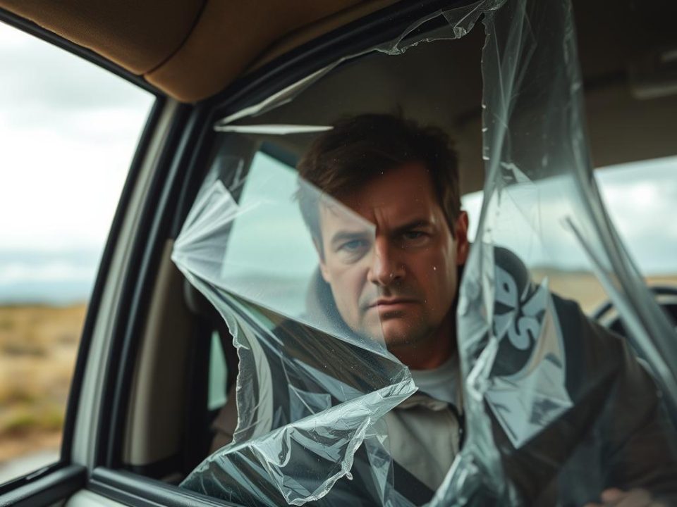 Broken window weather protection