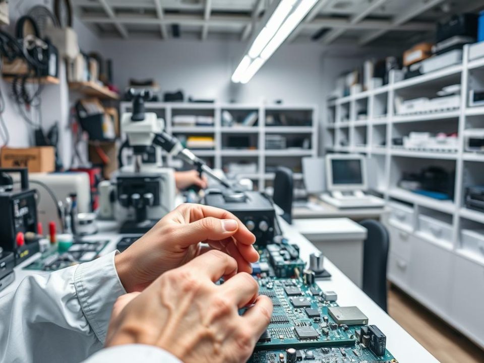 Chip repair time savings