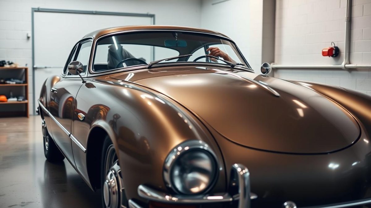 Classic car windshield replacement