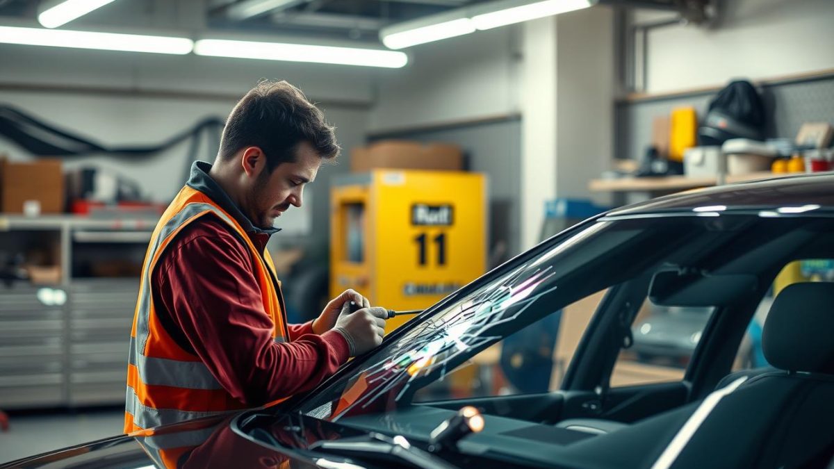 Emergency auto glass repair