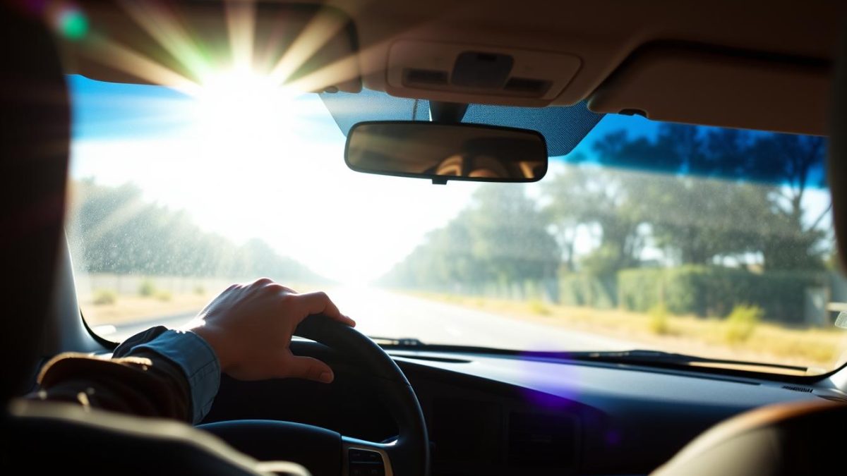 Windshield glare issues