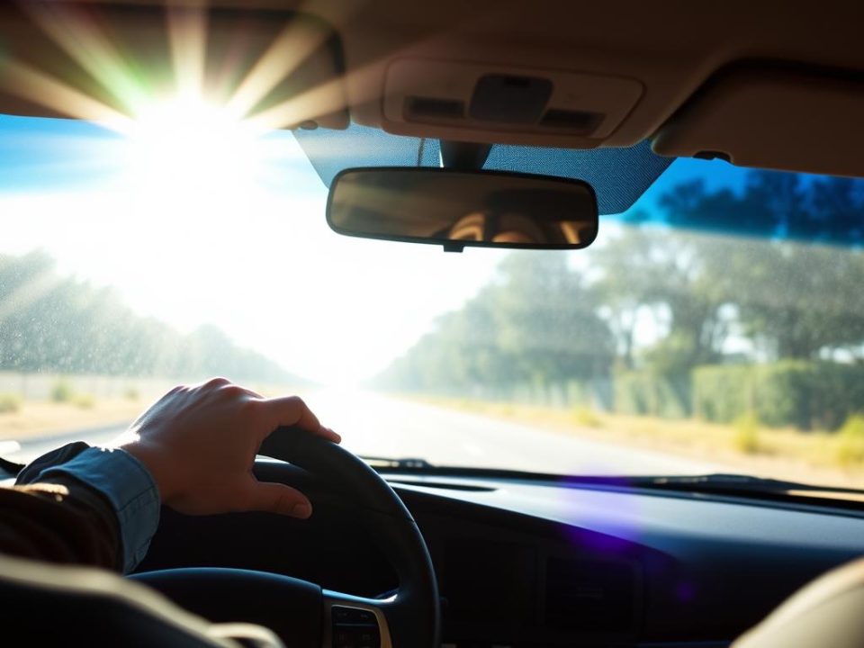 Windshield glare issues