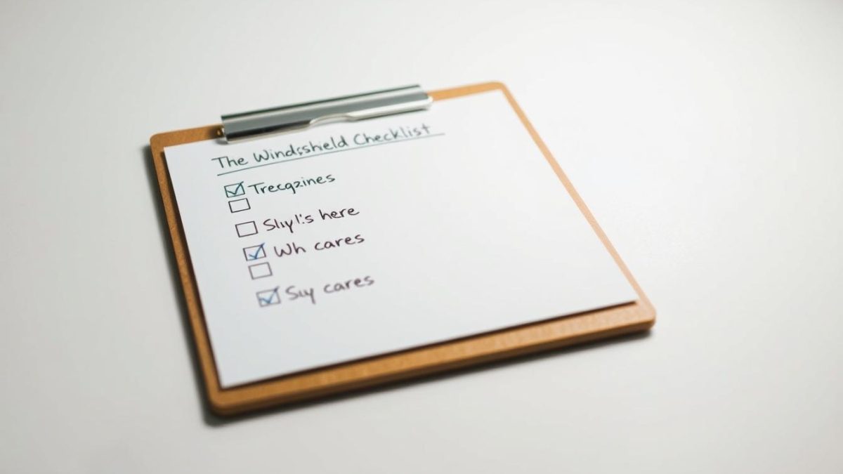 Windshield replacement preparation