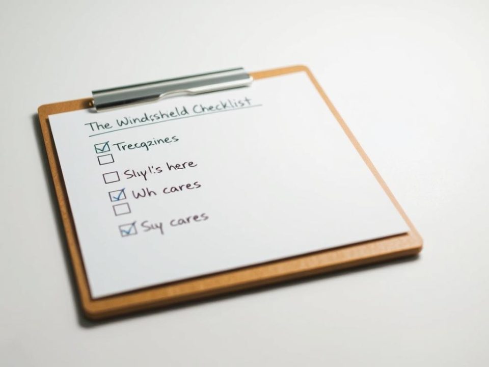 Windshield replacement preparation