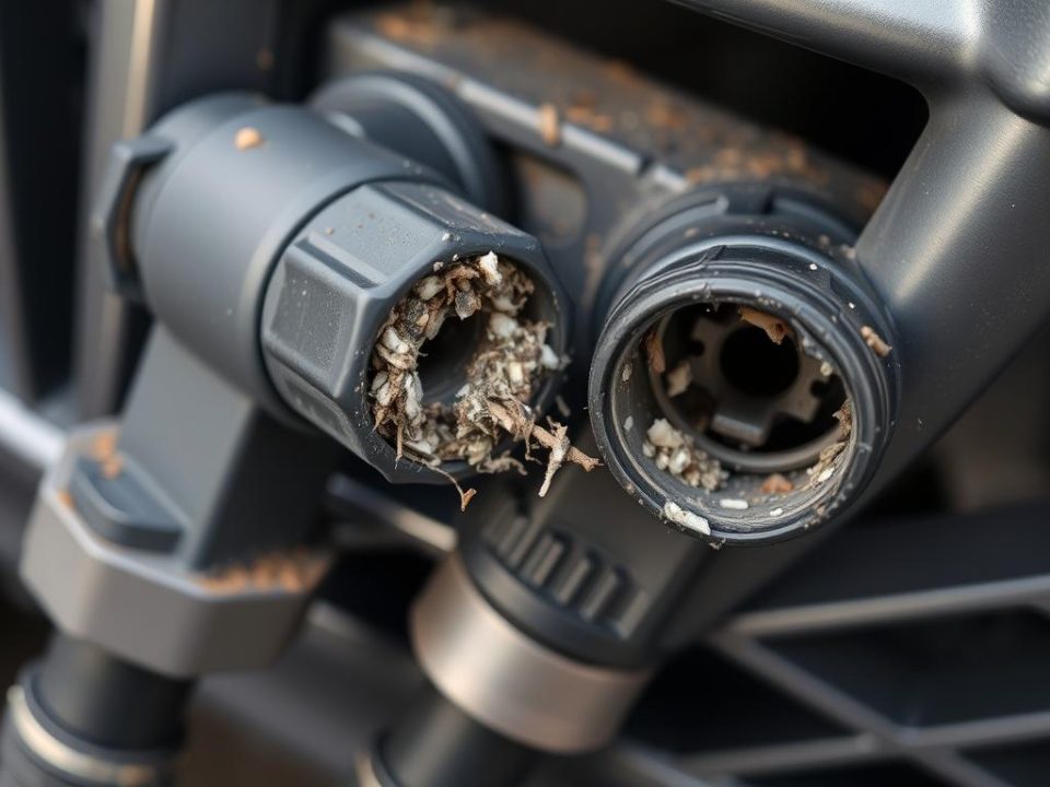 Windshield washers clogged