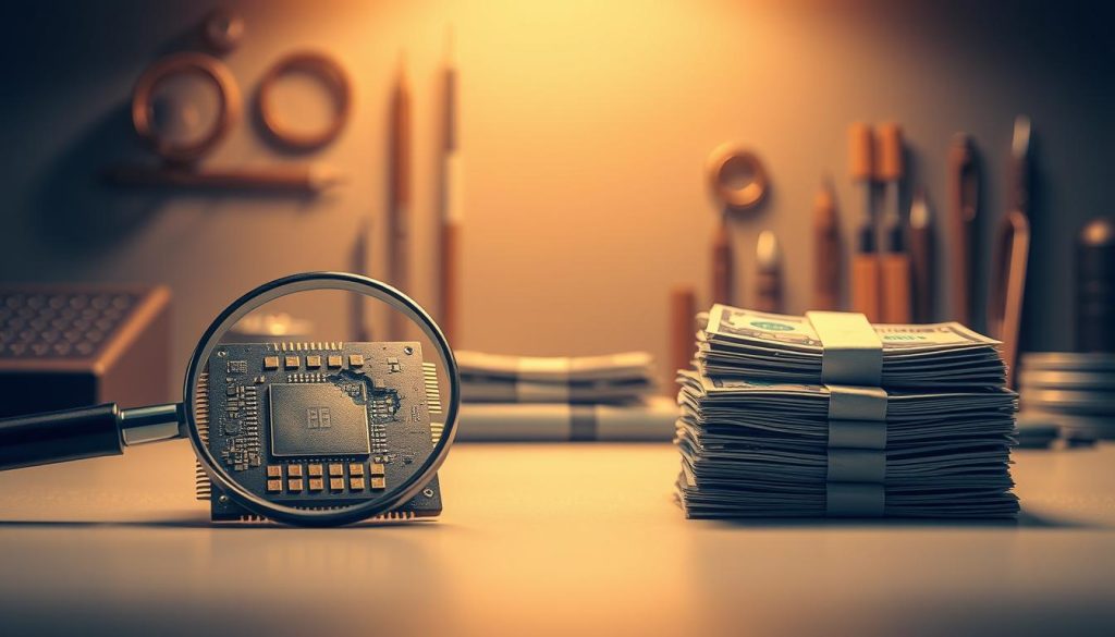 chip repair cost comparison