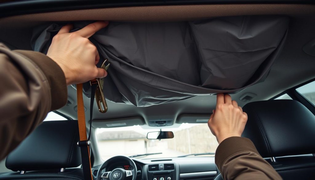 securing items in car securing items in car