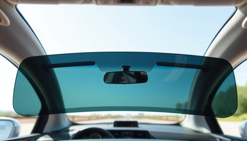 sun visor strip