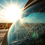 Texas heat windshield damage