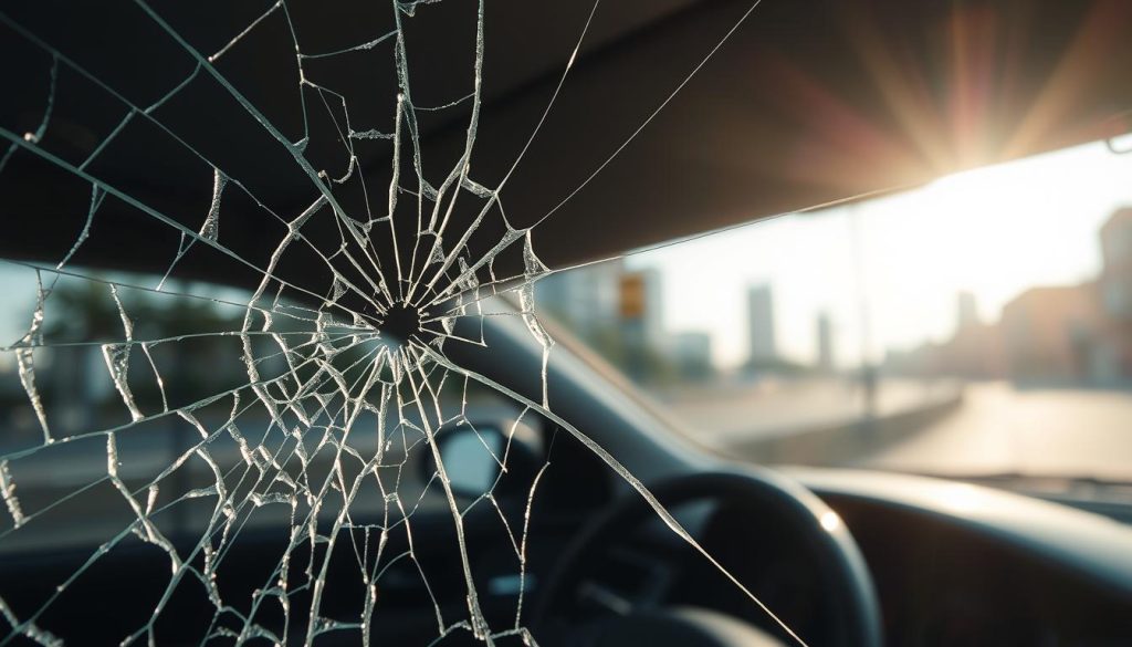 windshield crack safety