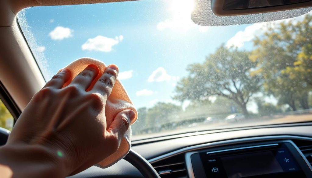 windshield fog prevention