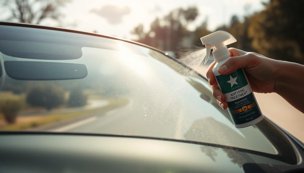 windshield fog prevention