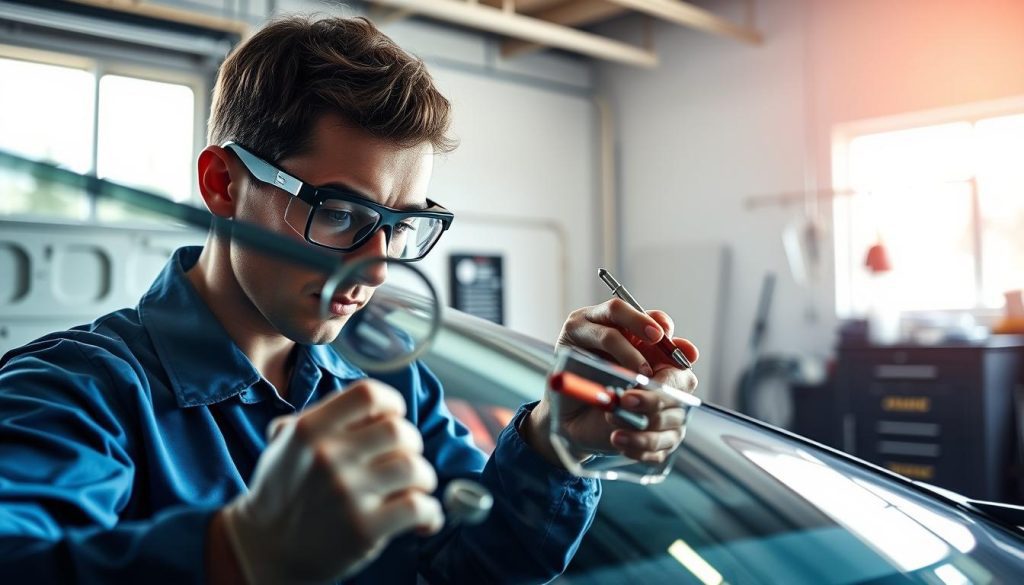 windshield repair process