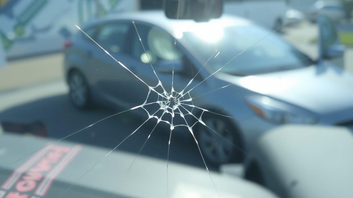 Small Crack Windshield