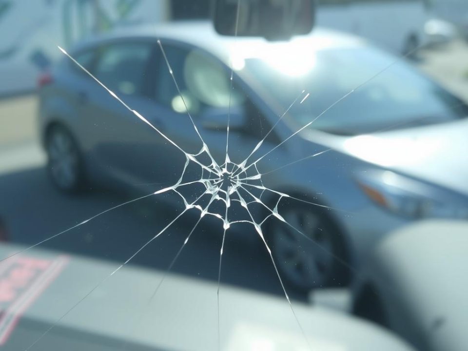 Small Crack Windshield