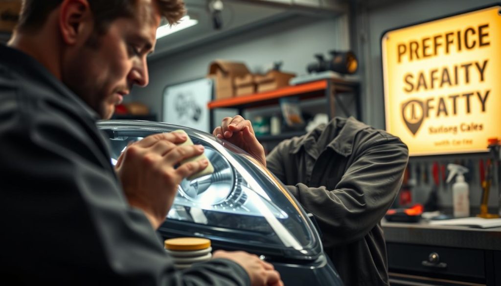 vehicle headlights maintenance