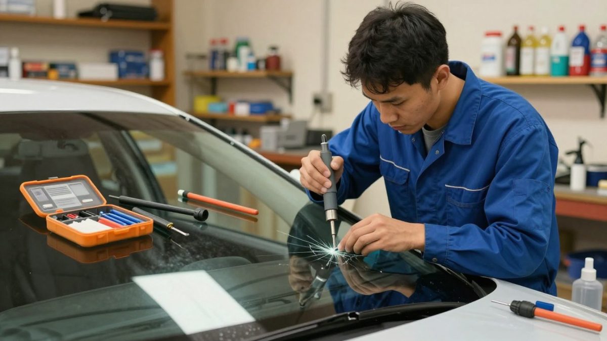 windshield crack repair San Antonio