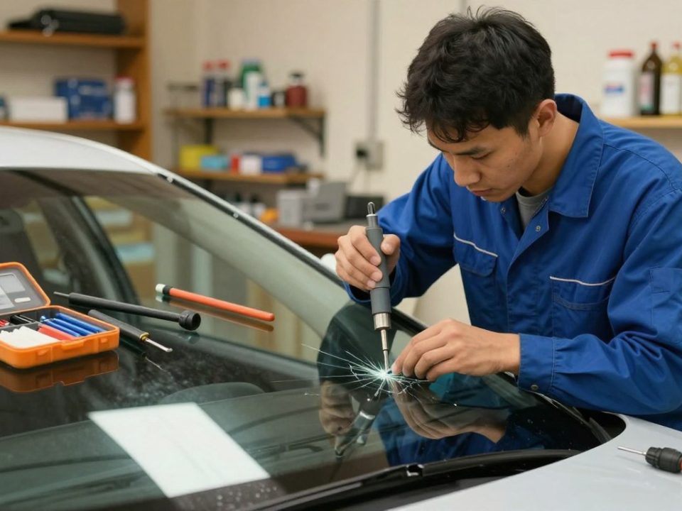 windshield crack repair San Antonio