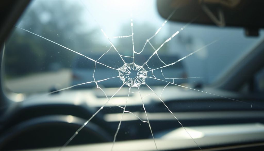 windshield rock chip