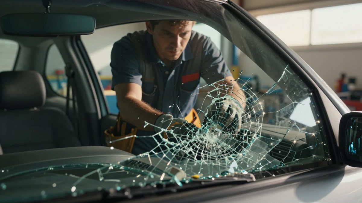 car window shattered repair