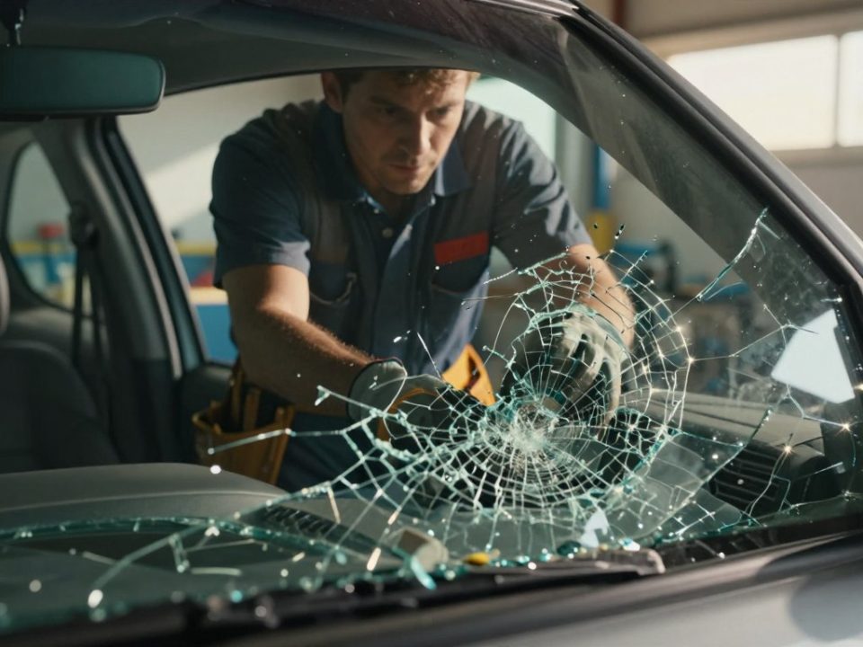 car window shattered repair