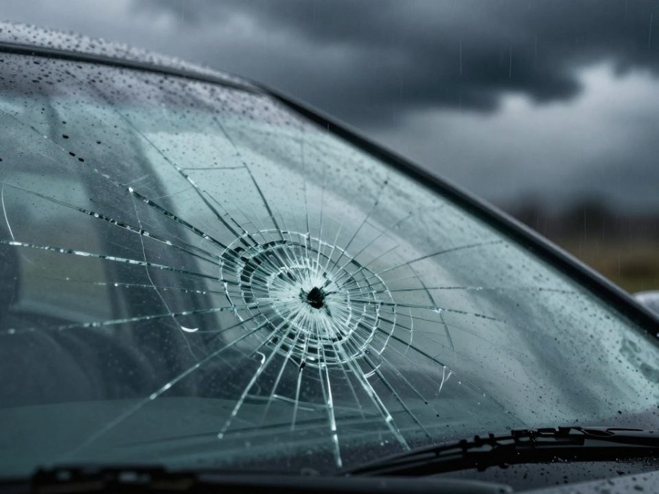 cracked windshield weather impact
