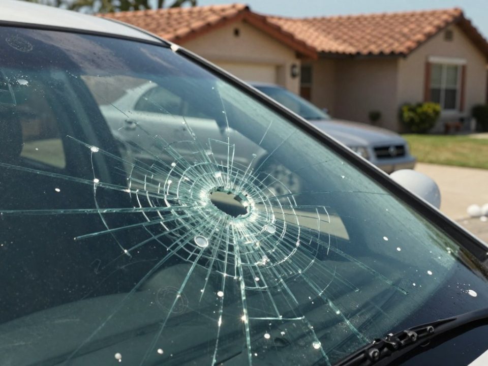 hail damage windshield San Antonio