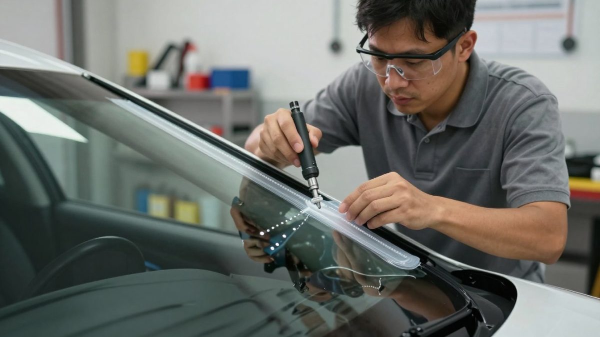 windshield adhesive curing time