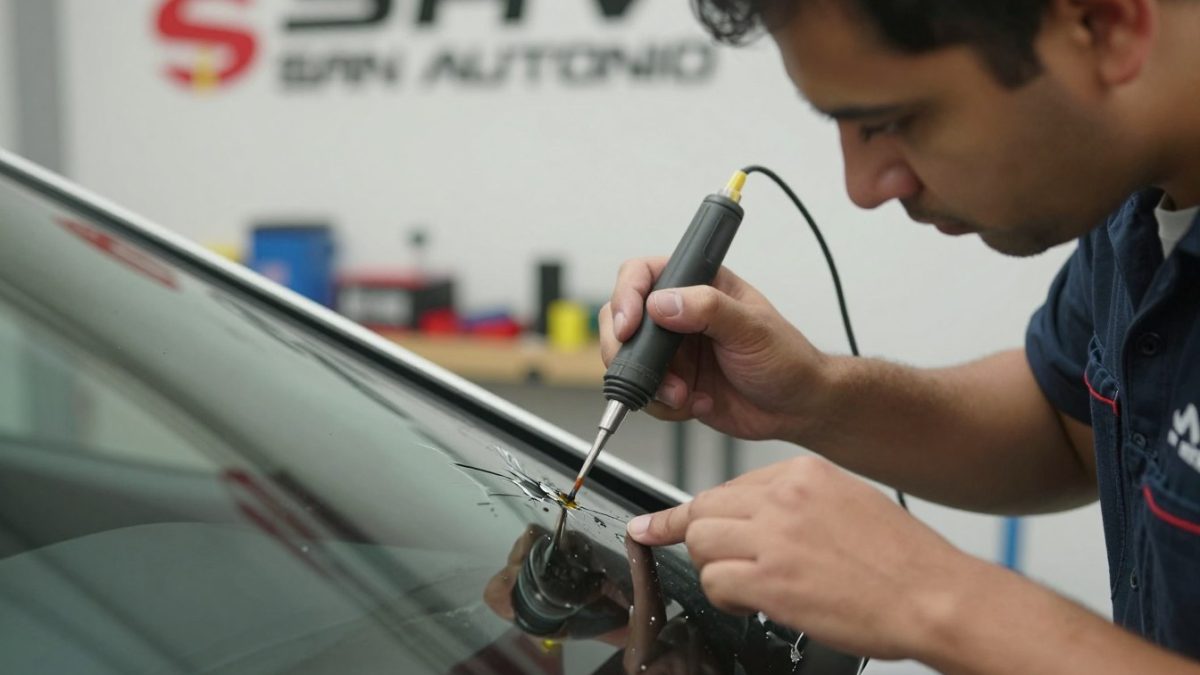 windshield chip repair San Antonio