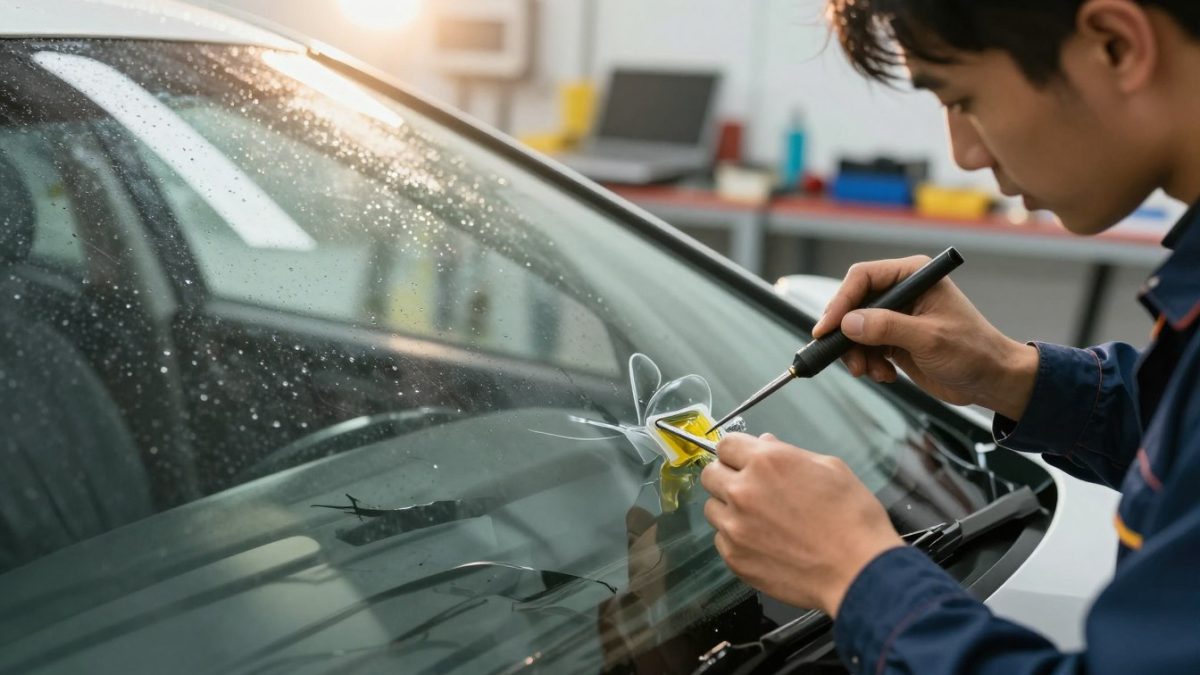 windshield chip repair time