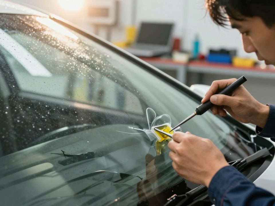 windshield chip repair time